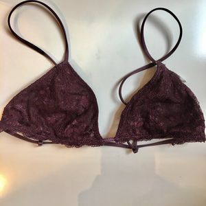 Free People Essential Triangle Bralette Size S